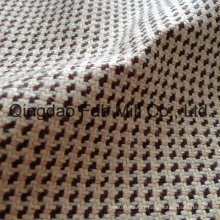 Tissu teintée de fil de chanvre avec Lurex (QF13-0110)